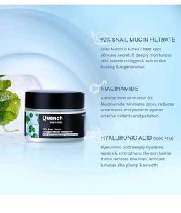 Quench 92% Snail Mucin Collagen Boost Moisturizer