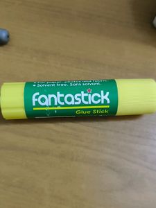 5 Black Pen And Glue Stick