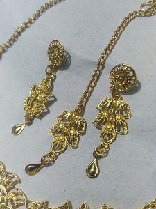 Gold Plated Jewelry Set