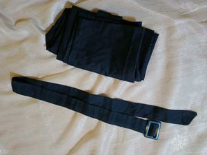 Woman Stylish Black dungree