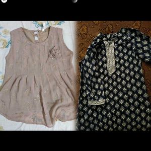 Combo Of 2 Short Kurtis