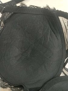 40C Black Lace Bra