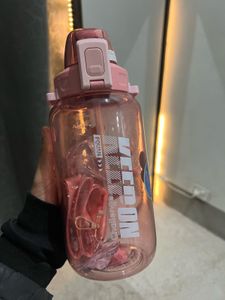 Pink  gym Water Bottle
