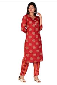Cotton Kurti with Pants