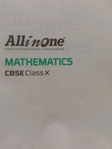 Arihant All In One Mathematics Class 10