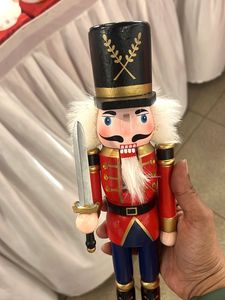 Vintage Wooden Nutcracker Figurine