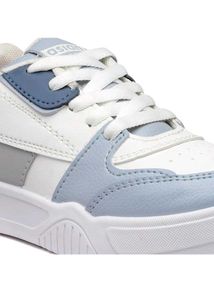 Asian White & Blue Sneakers