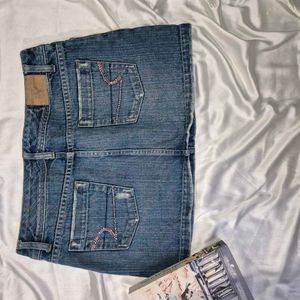 American Eagle Mini Denim Skirt