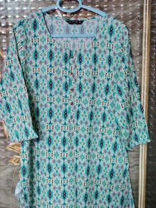 Patterned Tunic Kurta For Women