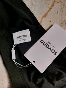 Black Strapless Bra Top