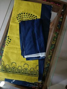 Mulmul Pure Cotton Saree