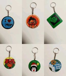 Mdf Keychain
