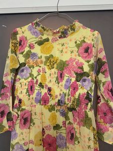 HQ Floral Print Maxi Dress
