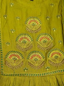 Lime Green Kurti