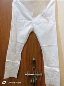 W Kurta &amp; Chikankari Pant
