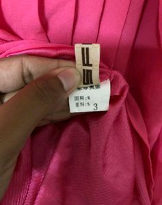 Pink Long Sleeve Dress