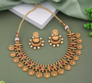 Traditional Gold Plated Necklace Set