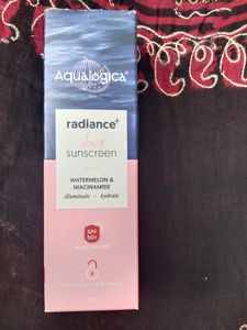 Aqualogica Sunscreen 🧴+🙈 Freebie 🎁