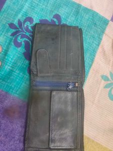 Leather Wallet with Design (URBAN MONKEY)