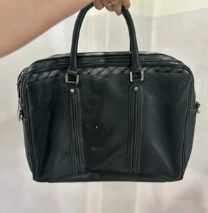 DAKS London original leather laptop bag