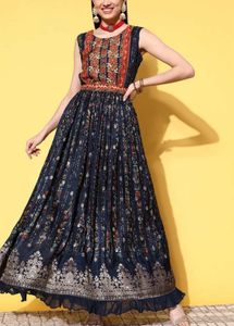 Stylish Floral Long Dreas