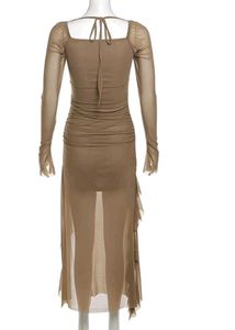 Ruffle Dress From Newme