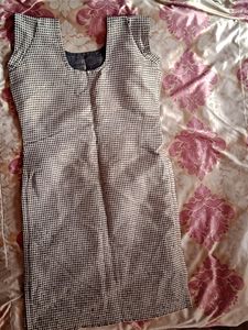 Black And Golden Kurta