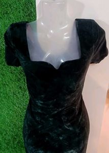 VTG Silhouette Sweetheart Evening Dress