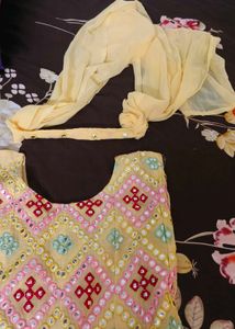 Embroidered Indian Dress