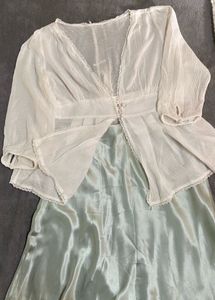 Vintage Lace Top N Hnm Skirt