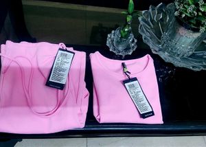 Tokyo Talkies Pink Top & Tank Set