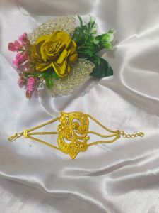 Gold Plated Mantasha/Bajuband/Bracelet