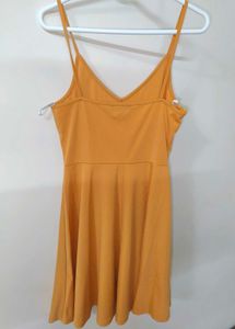 Mustard Sleeveless Dress