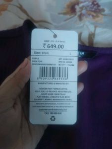 Trendy Purple Tie-Front Sleeveless Top