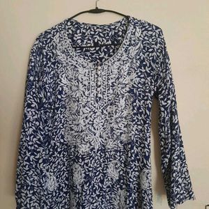 Embroidered Kurta Lucknowi
