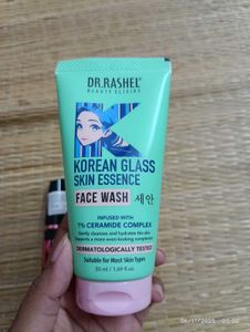 Dr. Rashel Face wash and Maybelline mascara combo