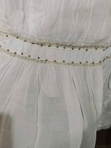 Mul cotton White Pretty Top