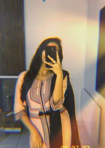 W Brand Printed Kurti