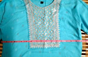 Elegant Blue Kurta