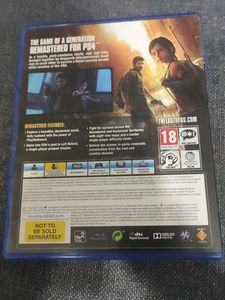 PS4 Gaming Cd - The Last Of Us .