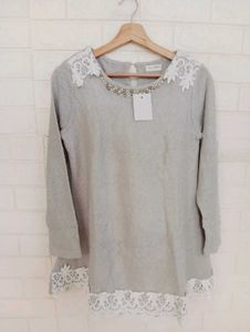 Lace Trim Top
