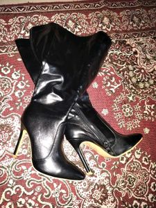 Women&#39;s Knee Length High Heel Boots