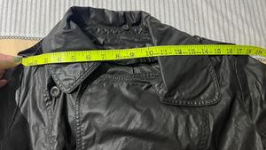 Korean Pintresty Coffee Brown Leather Jacket