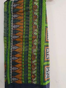 Green Colour Saree