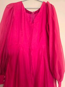 Pink Flowy Dress