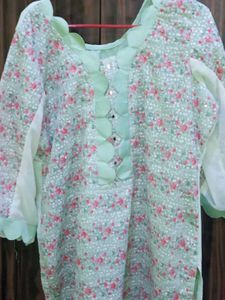 Georgette Karachi Embroidered Suit