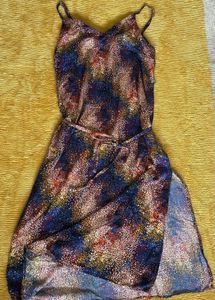 Colorful Print Summer Dress