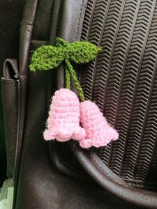 Crochet Bell Flower Keychain 🌷