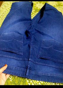 Dark Blue Denim Jeans