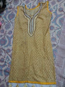 Casual OccurYellow Kurta